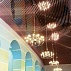 Алюминиевый реечный потолок из гипсокартона "АЛБЕС" итальянский дизайн с открытыми стыками 