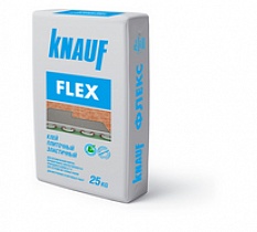 Сухая смесь: Строительный клей плиточный эластичный "КНАУФ-Флекс"