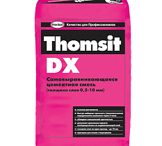 Строительная самовыравнивающаяся смесь (от 0,5 до 10 мм) "Thomsit DX"