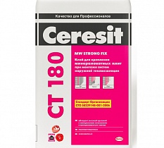 Строительный клей для крепления минераловатных плит "Ceresit CT 180"