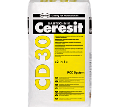 Строительная антикоррозионная и адгезионная смесь "Ceresit CD 30"