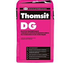 Строительная быстротвердеющая самовыравнивающаяся смесь (от 3 до 30 мм) "Thomsit DG"