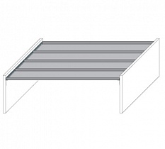 Албес Панель коридорная ПК-R/F и ПК-R/FS для подвесного потолка