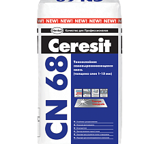 Строительная самовыравнивающаяся смесь (от 1 до 15 мм) "Ceresit CN 68"